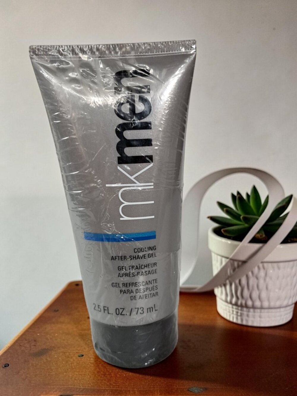 MARY KAY MK MEN COOLING AFTER-SHAVE GEL FULL SIZE 2.5 FL. OZ. NEW & SEALED!